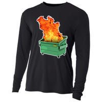 Dumpster Fire Cooling Performance Long Sleeve Crew