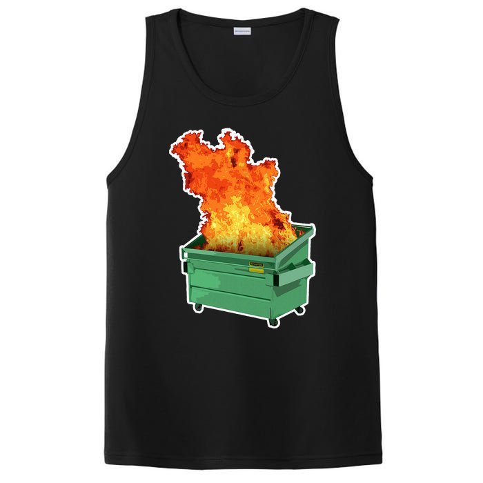 Dumpster Fire PosiCharge Competitor Tank