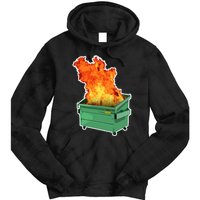 Dumpster Fire Tie Dye Hoodie