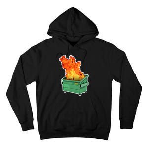 Dumpster Fire Tall Hoodie