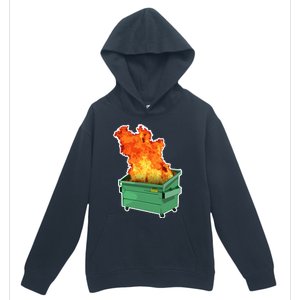 Dumpster Fire Urban Pullover Hoodie