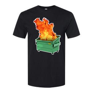 Dumpster Fire Softstyle CVC T-Shirt