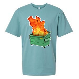 Dumpster Fire Sueded Cloud Jersey T-Shirt