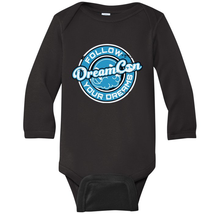 Dreamconvention Follow Dream Dream Con Standard Baby Long Sleeve Bodysuit