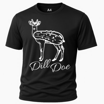 DillDoe Funny Deer Dill Doe Pickle Meme Mashup Performance Shirt