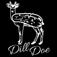 DillDoe Funny Deer Dill Doe Pickle Meme Mashup Apron