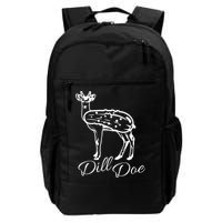 DillDoe Funny Deer Dill Doe Pickle Meme Mashup Backpack