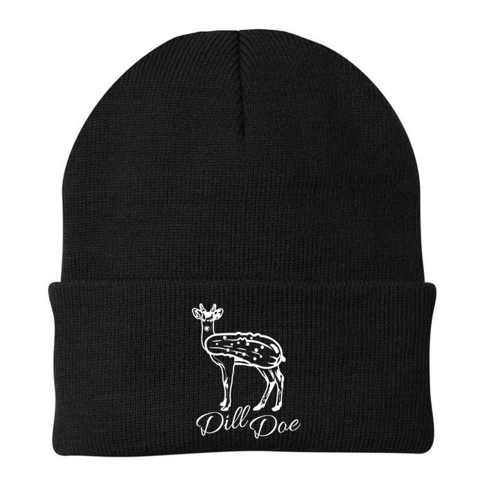 DillDoe Funny Deer Dill Doe Pickle Meme Mashup Beanie