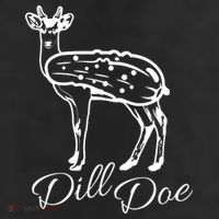 DillDoe Funny Deer Dill Doe Pickle Meme Mashup 25L Jumbo Tote