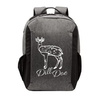 DillDoe Funny Deer Dill Doe Pickle Meme Mashup Vector Backpack