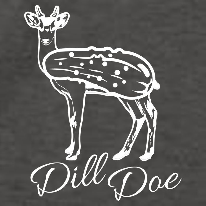 DillDoe Funny Deer Dill Doe Pickle Meme Mashup Vector Backpack