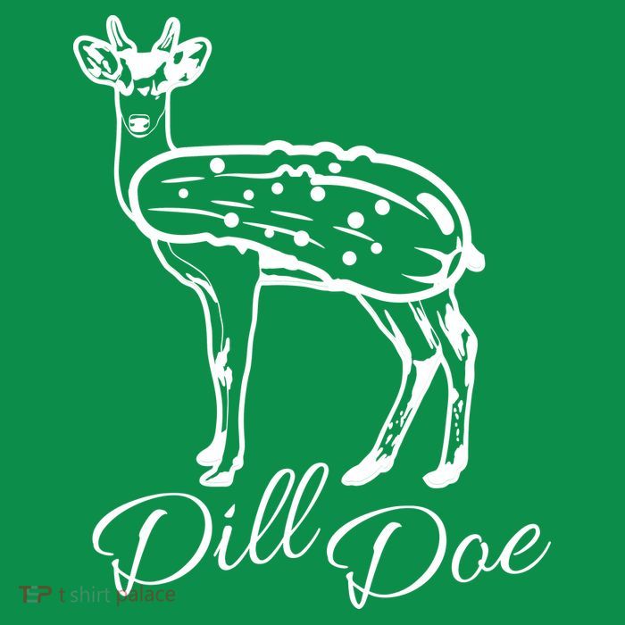 DillDoe Funny Deer Dill Doe Pickle Meme Mashup Tall T-Shirt