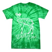 DillDoe Funny Deer Dill Doe Pickle Meme Mashup Tie-Dye T-Shirt