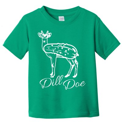 DillDoe Funny Deer Dill Doe Pickle Meme Mashup Toddler T-Shirt