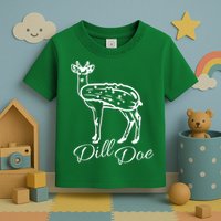 DillDoe Funny Deer Dill Doe Pickle Meme Mashup Toddler T-Shirt
