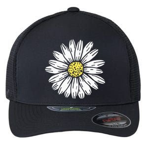 Daisy Flower Design Flexfit Unipanel Trucker Cap