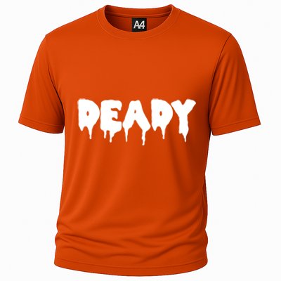 Deady Funny Dad Halloween Parent Couple Partner Matching Cool Gift Cooling Performance Crew T-Shirt