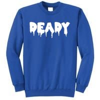 Deady Funny Dad Halloween Parent Couple Partner Matching Cool Gift Tall Sweatshirt