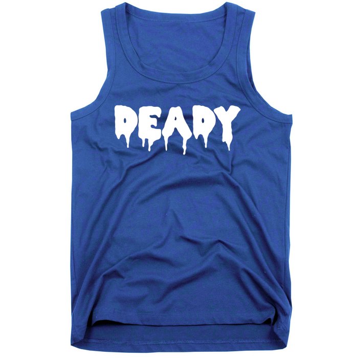 Deady Funny Dad Halloween Parent Couple Partner Matching Cool Gift Tank Top