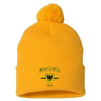 Dortmund Fan Design Ultra Gift 1909 Pom Pom 12in Knit Beanie