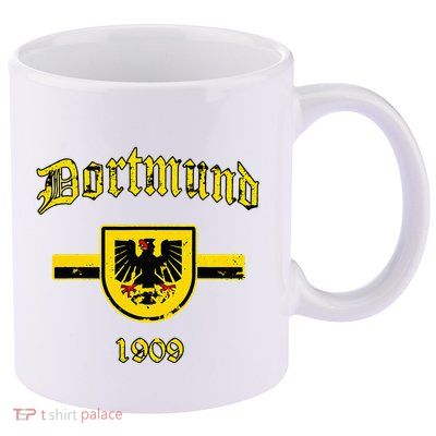 Dortmund Fan Design Ultra Gift 1909 11oz C Handle Ceramic Mug