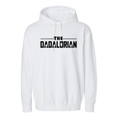 Dadalorian Funny Garment-Dyed Fleece Hoodie