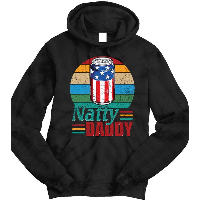 Daddy Funny Dad Bob Beer Drinker Fathers Day Tie Dye Hoodie