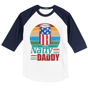 Daddy Funny Dad Bob Beer Drinker Fathers Day Baseball Sleeve Shirt