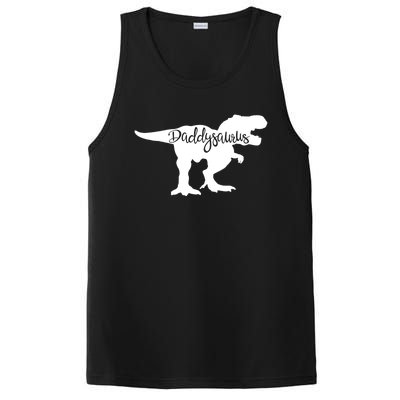 Daddysaurus Father Dad Dinosaur Meaningful Gift PosiCharge Competitor Tank