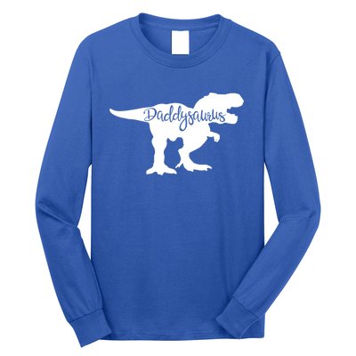 Daddysaurus Father Dad Dinosaur Meaningful Gift Long Sleeve Shirt