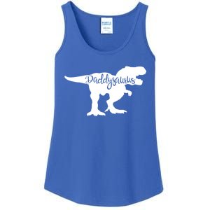 Daddysaurus Father Dad Dinosaur Meaningful Gift Ladies Essential Tank