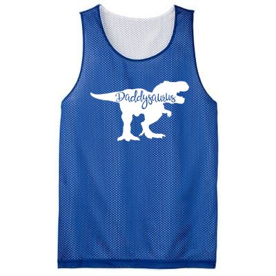 Daddysaurus Father Dad Dinosaur Meaningful Gift Mesh Reversible Basketball Jersey Tank