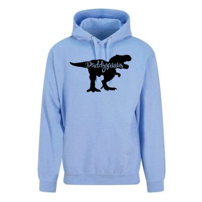 Daddysaurus Father Dad Dinosaur Meaningful Gift Unisex Surf Hoodie