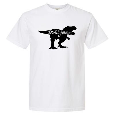 Daddysaurus Father Dad Dinosaur Meaningful Gift Garment-Dyed Heavyweight T-Shirt