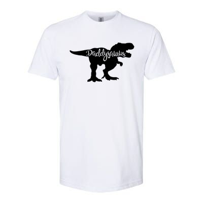 Daddysaurus Father Dad Dinosaur Meaningful Gift Softstyle® CVC T-Shirt