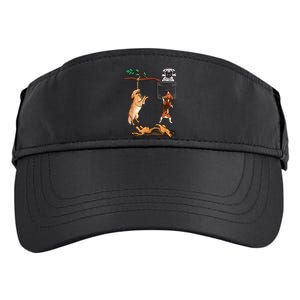 Dog , Funny Dog Tee, Dogs In Pocket , Dog Lover Adult Drive Performance Visor