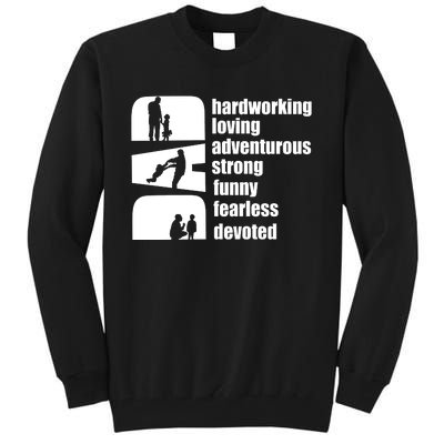 Dadattributes FILES Tall Sweatshirt