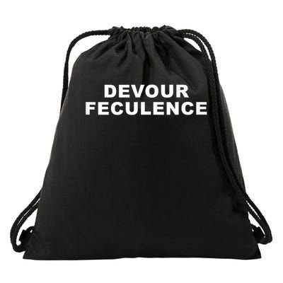 Devour Feculence Drawstring Bag