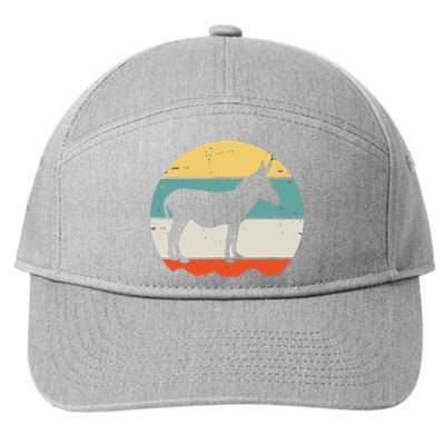 Donkey Funny 7-Panel Snapback Hat