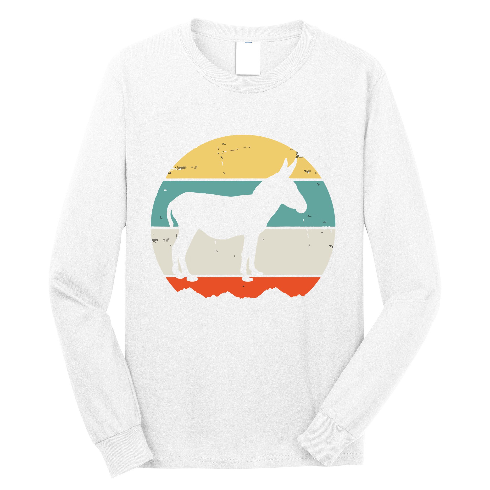 Donkey Funny Long Sleeve Shirt