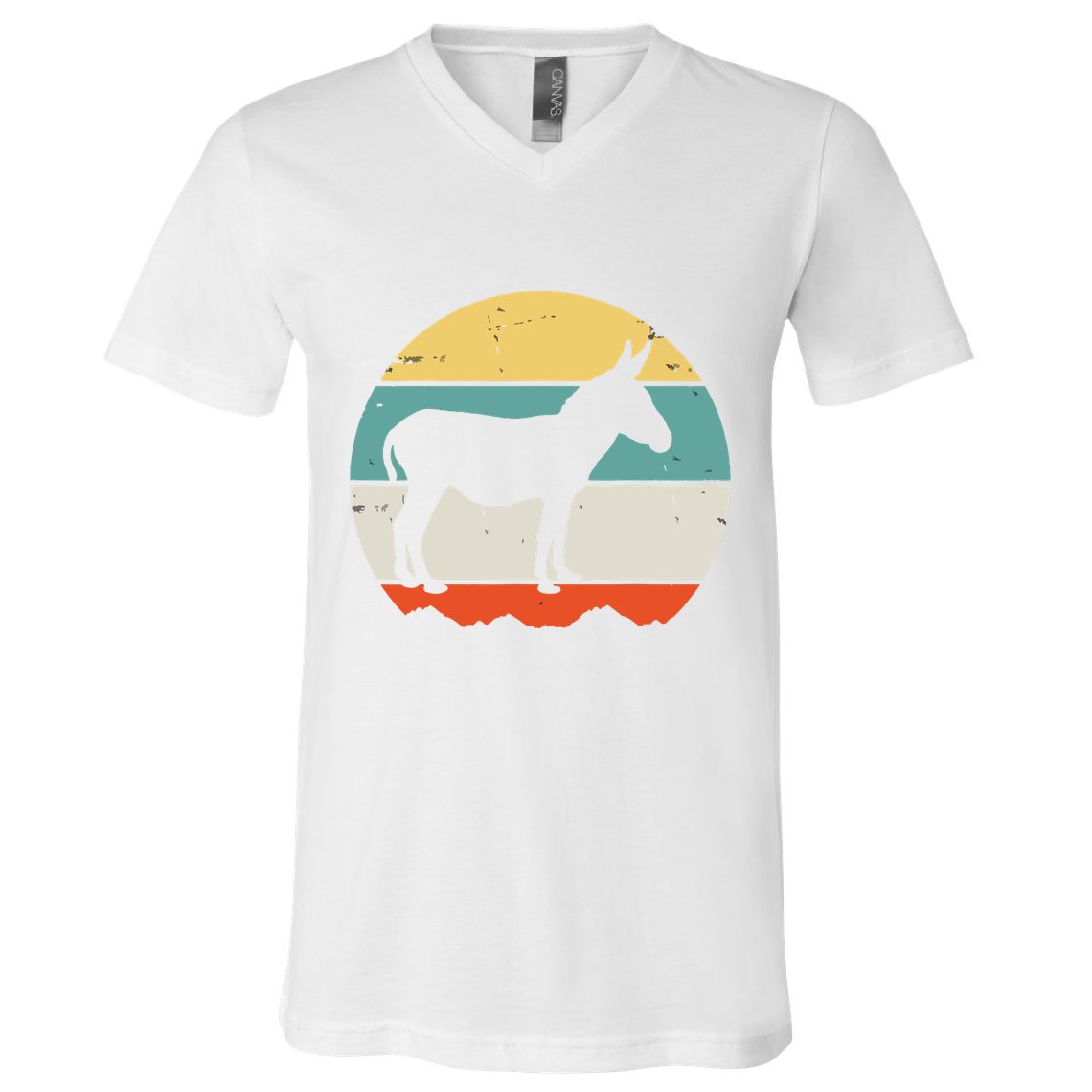 Donkey Funny V-Neck T-Shirt