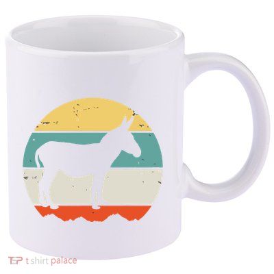 Donkey Funny 11oz C Handle Ceramic Mug