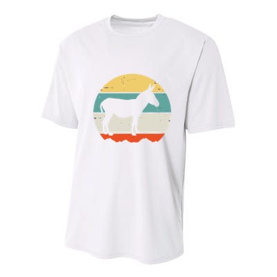 Donkey Funny Youth Performance Sprint T-Shirt