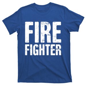 Distressed Fire Departt And Fire Fighter / Firefighter Cool Gift T-Shirt