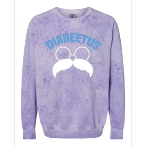 Diabeetus Funny Diabetes Awareness Diabetic Beard Colorblast Crewneck Sweatshirt