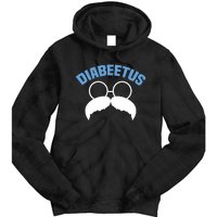 Diabeetus Funny Diabetes Awareness Diabetic Beard Tie Dye Hoodie