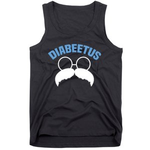 Diabeetus Funny Diabetes Awareness Diabetic Beard Tank Top