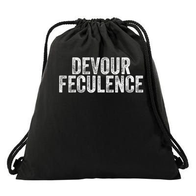 Devour Feculence Drawstring Bag