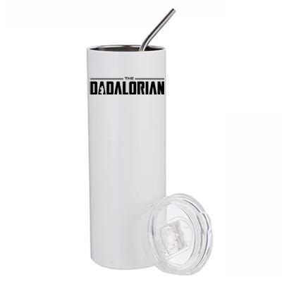 Dadalorian Fathers Day Dad Gift Idea Stainless Steel Tumbler