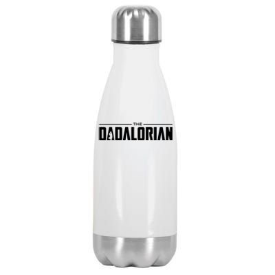 Dadalorian Fathers Day Dad Gift Idea Stainless Steel Insulated Water Bottle